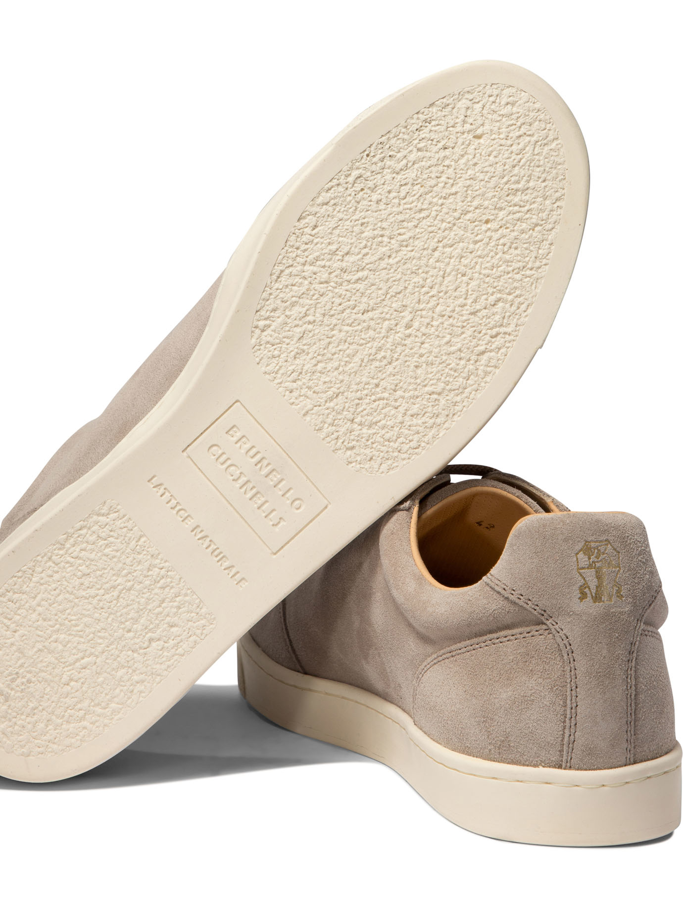 BRUNELLO CUCINELLI Beige Suede sneakers